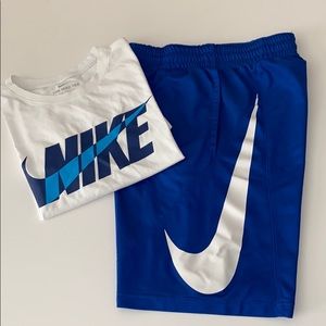 Nike Men’s Basketball Short & T Shirt - S